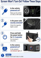 7.2" DVR Portable Solar Wireless Backup Camera:HD 1080P 2 Min Quick Installation Support 2 Split Screen Back up Camera, IP69K Waterproof Reverse Camera for Car, Van, SUV, Truck, Trailer