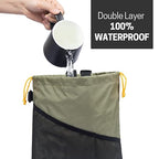 2PCS Hanging Car Garbage Can - Waterproof Leakproof Trash Bag | Car Trash Can with Durable Leakproof Lining, Keeps Vehicle Clean and Neat