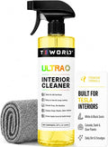 Tesla Seat Cleaner & Stain Remover, Tesla Interior Cleaner for White & Black Vegan Leather | Tesla Model Y Juniper Accessories 2026 & Tesla Model 3 Accessories, S/X/Cybertruck (Apple Y)