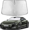 Windshield Sunshade Compatible for Audi RS e-tron GT 2022-2023 2024 2025, Sun Visor for Front Windshield & Window Sun Shade Cover, UV Heat Blocker & Protector, Car Accessories