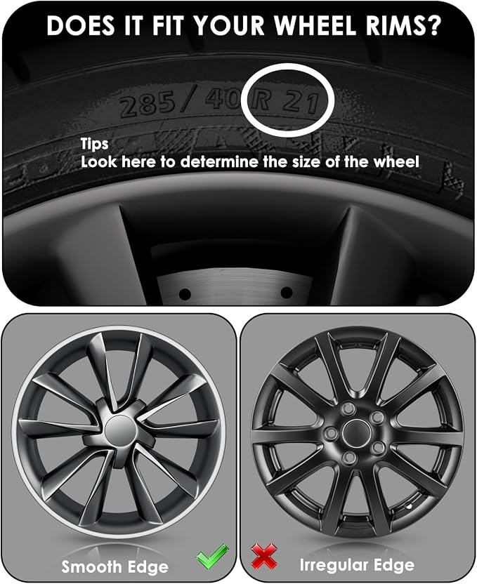 Automotive Alloy Wheel Rim Protector - Covering The Entire Rim of The Wheel hub - Strips for Curb Rash Prevention - Set of 4 Rim Protector Easy to Install(19'',Red)