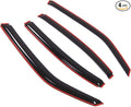 in-Channel Window Vent Visors Rain Guards Compatible with Dodge Charger 2006-2010 | Side Window Wind Deflectors Rain Shields | Smoke Tinted, 4 Pcs Set, DGWV-109