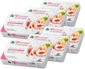 TreeFrog Xtreme Fresh Under-The-Car Natural Air Freshener, White Peach Scented, Pack of 6