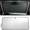 Car Windshield Sun Shade Foldable Compatible with Toyota 2016-2026 Tacoma,2026 New Sun Shade for Car Windshield,57.5×26.4 Inch Windshields Cover Suns Shades Cars Accessories