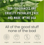 C Classy Hanging Car Air Freshener 2 Pack, Mahogany Apple Essential Oil Diffuser, Long-Lasting Fragrance, Cute Glass Bottle Car Accessories for Women & Men, Made in USA