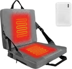 Heated Seat Cushion,Foldable Stadium Seats for Bleachers,Portable Seat Pad,USB Powered Great for Outdoor Sports,Camping,Concerts