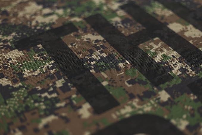 Slim Dryer Towel - Special Edition Digital Woodland Camo - Ultra-Absorbent Korean Microfiber, Suede Edge, Car Drying Towel, 25" x 35" Camo