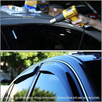 Rain Guards Tape-On Compatible with 2008-2013 Altima 2Dr Coupe Window Visor Deflector 09 10 11 12