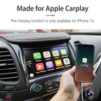 1.5FT Short IPhone 17/17E/16/16E/15 Woven Cable, USB A to USB C CarPlay Charger Cable for iPhone 15 16 17 Pro Max, Plus/Air, iPad 10th Gen, iPad Pro 12.9/11, Air 5th/4th Gen, Mini 6th Charging Cord