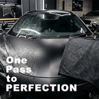 24"x36" Twisted-Loop Car Drying Towel, 1300GSM, Microfiber Towels for Cars, Zero Scratch, Streak Free, Ultra Absorbent, Lint Free, Car Detailing Kit for Car, Truck, SUV - One Pass Technology