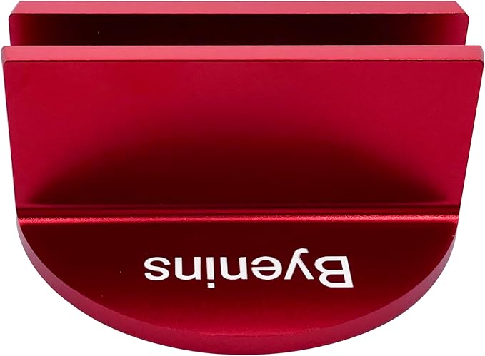 Car Aluminum Grooved Magnetic Jack Pad,Jack Pad Weld Frame Rail Adapter(red) with 0.4”Slotted Groove,Use for Car SUV Truck Pickup Maintenance,Repair and Tire Replacement