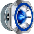 Heavy Duty Super Tweeter (ATR-4053-BLUE), 400 Watts, Die Cast Aluminum Frame, Candy Blue, Diamond Chrome Cutting Fnish, 1.5” Kapton Voice Coil, 4-8 Ohms