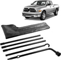 Spare Tire Tool Kit with Spare Tire Jack Handle and Wheel Lug Wrench Compatible with 2003-2021 Ram 1500 2019 Ram 1500 Classic 2020-2021 Gladiator Spare Tire Removal Tool Kit