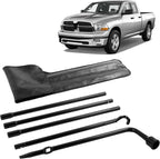 Spare Tire Tool Kit with Spare Tire Jack Handle and Wheel Lug Wrench Compatible with 2003-2021 Ram 1500 2019 Ram 1500 Classic 2020-2021 Gladiator Spare Tire Removal Tool Kit