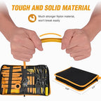 238Pcs Trim Removal Tool, Auto Push Pin Bumper Retainer Clip Set Fastener Terminal Remover Tool Adhesive Cable Clips Kit Car Panel Radio Removal Auto Clip Pliers, Yellow