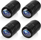 4pcs Tire Valve Stem Caps, Compatible with Subaru Series Stem Cap Universal Car Air Cover Car Accessories for Cars, SUV, Truck, Motorcycles Black
