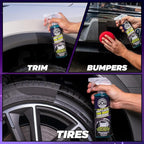 Galactic Black Wet Look Tire Shine Dressing, for a Whole New Level of Shine and Depth of Black, Safe for Cars, Trucks, Motorcycles, RVs & More, 128 fl oz - TVD118
