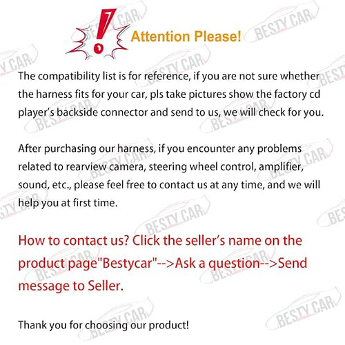 16pin Car Radio Stereo Power Retrofit Wiring Harness Adapter fits for Subaru Forester XV WRX Levorg 2012-2017 Subaru Outback Legacy 2012+ High-End Support Harman Kardon Amplifier OEM Backup Camera