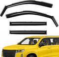 Extra Durable Window Deflectors in-Channel Window Visors Rain Guards Fit for Cadillac Escalade ESV 2021-2026, Sun Visors, Wind Vent for Shades, Exterior Car Accessories - 4 pcs. AG0889