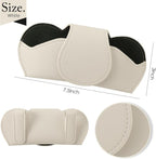 KINIVA Sunglass Clip & Holder, Magnetic Glasses Case for Car Organizer