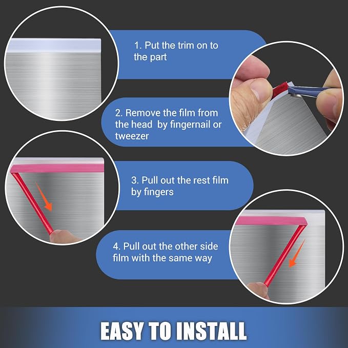 Clear Rubber Edge Trim, Flexible Baby Proof Edge Protector, 5/16"(8.0mm) U Channel Edge Trim, Self-Adhesive Edge Guards for Plywood, Glass, Flexi-Glass, 20Ft, Transparent Color