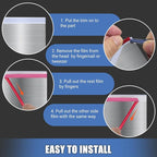Clear Rubber Edge Trim, Flexible Baby Proof Edge Protectors for Sharp Edges, 3/32" U Channel Edge Trim, Self-Adhesive Edge Guards for Car Doors and Sheet Metal Parts, 20Ft, Transparent Color
