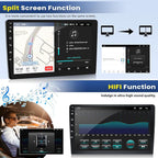 2+64G Android 13 Car Stereo for Ford Fusion Mondeo 2013-2019 with Wireless CarPlay Android Auto, 9’’ Touchscreen in Dash GPS Radio with WiFi Mirror Link Bluetooth FM RDS HiFi EQ SWC + Backup Camera