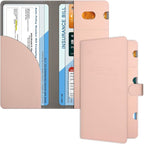 Vehicle Glove Box Organizer - Car Document Holder for Cards, Driver License & Essential Documents, JD-Rose Gold
