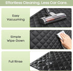 SUV Cargo Liner for Dogs, Waterproof Pet Cargo Cover with Bumper Flap Protector, Scrachproof Non-Slip 600D Oxford Fabric, Machine Washable