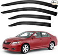 Window Visors Rain Guards for 2007 2008 2009 2010 2011 Toyota Camry, Out-Channel Window Vent Wind Deflectors Visors Shades for 07-11 Camry