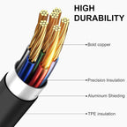 Car iPhone Carplay Cable, Car Charger Cord, USB A to Lightning Cable Fast Charging & Data Transfer for iPhone 14/13/12/11 Pro Max XR XS X 8 7 6 Plus SE Tangle-Free,3ft Black