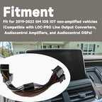 Integration T-Harness fit for GM iOS IOT Non Amplified Vehicles | Replace LPHGM72