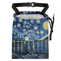 Abstract Starry Sky Sea Car Trash Bag - Waterproof Car Trash Bag Hanging Leakproof Car Garbage Bag - Washable Reusable Trash Bag For Car Interior Hanging Organizer Storage Vehicle Travelling Camping