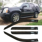 4pcs Original Shatterproof Rainproof Side Window Wind Deflectors for 07-14 Tahoe,Tape-On Rain Guard Sets,Nice Looking Window Visors for Cars,Vent Deflector for 2007-2014 Tahoe (GMT900)/Yukon 94514
