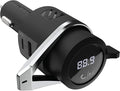 BTFMPD3SR FM Bluetooth Radio Transmitter for Car, Hands-Free Kit with Dual USB Charging Ports, 12W USB-A + 20W Fast Type-C Car Charger, Wireless Adapter for Calls, Siri and Google Assistant