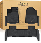Floor Mats for Honda Passport 2026, Extended Door Sill Coverage All Weather TPE Custom Fit Passport Floor Liner Accessories, 1st & 2nd Row, Black