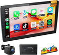Huadio 9 Inch Universal Double Din Car Stereo with Wireless Apple CarPlay & Android Auto, Android 13 Touch Screen Car Radio, 2GB+64GB, CarPlay Screen for Car, GPS, Bluetooth, WiFi, Backup Camera