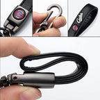 for Chicago Cubs Baseball Fans Car Keychain with Tire Valve Caps, Car Keyring and Valve Stem Caps Compatible with Key Fob Holder, Delicate Gifts for Men Women, Cubs