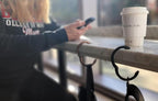 Bag Hanger Collection, The Ring that Opens into a Hook, Auto Closes | Holds 15 kg, Needs only 10mm to Hang a Hand Bag, Easy to Use with One Hand, The Instant Bag Hanger, 3 yr Warranty