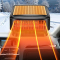 Car Heaters for Vehicle,12V Heater for Car 200W Fast Heating Defroster Defogger,Portable Car Heater That Plugs into Cigarette Lighter 360° Rotatable Car Defroster Windshield Heater (Orange)