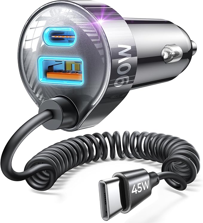 90W for iPhone 17 16 15 Pro Max Car Charger USB C Fast Charge,Super Fast for iPhone 17 16 Car Charger USB C Adapter for iPhone 17e 16 15 Pro Max Plus Air,Samsung Galaxy S26 Ultra, Android