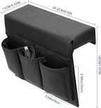 Car Door Side Storage Pockets Organizer Leather Car Window Armrest Storage Box - Universal SUV Truck Vehicle Arm Elbow Rest Pad Bag Accessories