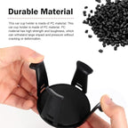 2PCS Car Cup Holder Insert, Auto Cup Holder Expander with Adaptive Clamping Arm, Self-Adhesive Adjustable Vehicle Cup Holders, Universal Expanding Drink Holders Adapter for Sedan, Truck, SUV