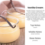 Car Air Freshener Diffuser 2 Pack Hanging Air Freshener Diffuser - Vanilla Cream Fragrance Oil Air D iffuser for Car, 45+ days Long Lasting Fragrance Made in USA C ar Air Fresheners (V54)