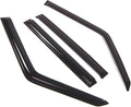 WD2-403 Dark Smoke 4 Pcs Set Window Visor (Outside Mount) Deflector Rain Guard Compatible with 1989-1997 Geo Geo Tracker