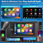 Android Radio for Chevrolet Chevy Silverado 2003 2004 2005 2006, Hummer H2 2003-2007, Tahoe GMC Sierra Yukon 2003-2006, 7" IPS Car Stereo with Backup Camera, Apple CarPlay & Android Auto GPS FM WiFi