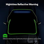 Windshield Snow Cover - Car Windshield Cover for Ice and Snow,Automotive Magnetic Windshield Frost Cover with Side Window and Mirror Protector for Winter Use