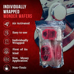 Wonder Wafers 75 Count Air Fresheners Individually Wrapped, Black Royale Fragrance