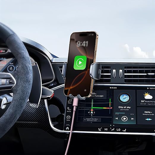 10FT Car Carplay Cable for iPhone 17 16 15 Cable USB to USB C Cable[Apple MFi Certified] USB C Carplay Cord,iPhone 17 Charger Cord,iPhone 16 Car Charger,USB to Type C Cable Car Charging Cable(Pink)
