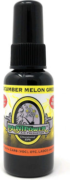 (Cucumber Melon Green, 1 Pack) Concentrated Air Freshener for Room and Car Spray - Oil-Based Diffuser Spray Bottle - Long-Lasting Bathroom Spray, Car Freshener, & Odor Eliminator Spray